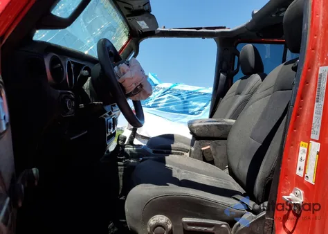 2018 Jeep Wrangler Unlimited Sport из США, поврежденный, VIN 1C4HJXDG8JW132700